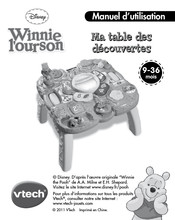 VTech Disney Winnie l'ourson Manuel D'utilisation