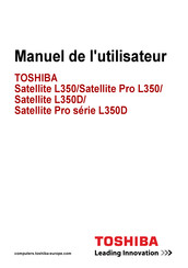 Toshiba Satellite Pro Série L350D Manuel De L'utilisateur