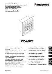 Panasonic CZ-ANC2 Instructions D'installation