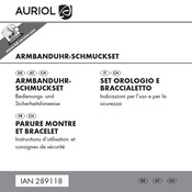 Auriol HG03031A Instructions D'utilisation Et Consignes De Sécurité