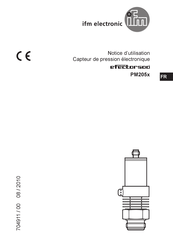 IFM Electronic PM2058 Notice D'utilisation