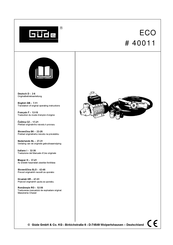 Güde ECO 40011 Mode D'emploi D'origine