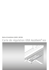 Arbonia Ascotherm eco Notice D'installation