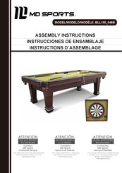 MD SPORTS BLL100 048B Instructions D'assemblage