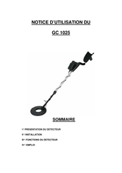 Treker GC 1025 Notice D'utilisation