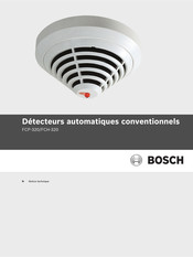 Bosch FCP-320 Notice Technique