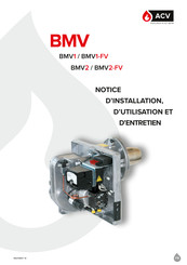 ACV BMV2 Notice D'installation, D'utilisation Et D'entretien
