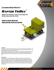 Leading Edge RAPTOR TRIREX Manuel D'instructions