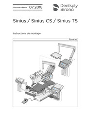 Dentsply Sirona Sinius CS Instructions De Montage