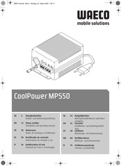 Waeco CoolPower MPS50 Notice De Montage Et D'utilisation