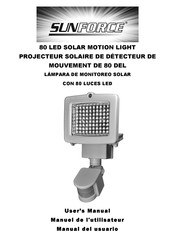 Sunforce 80 LED Manuel De L'utilisateur