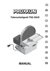 Proxxon TSG 250/E Mode D'emploi