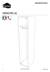 Parisot ARMOIRE 50 Mode D'emploi