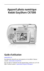 Kodak EasyShare CX7300 Guide D'utilisation