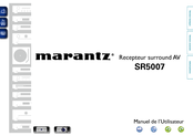 Marantz SR5007 Manuel De L'utilisateur