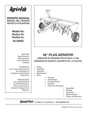 SpeedEPart Agri-Fab 45-02992 Notice D'utilisation
