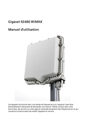 Gigaset SE680 WiMAX Manuel D'utilisation