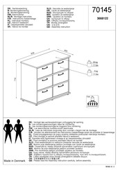 Jysk 70145 Instructions D'assemblage