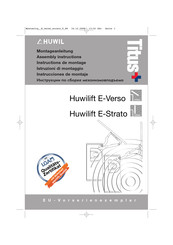 Titus Huwilift E-Verso Instructions De Montage