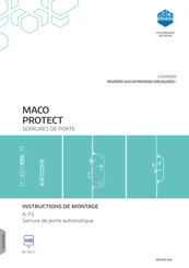 Maco PROTECT A-TS Instructions De Montage