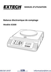 Extech Instruments SC600 Manuel D'utilisation