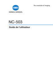 Konica Minolta NC-503 Guide De L'utilisateur