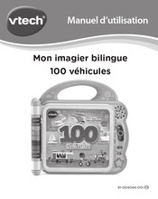 VTech Mon imagier bilingue 100 véhicules Manuel D'utilisation