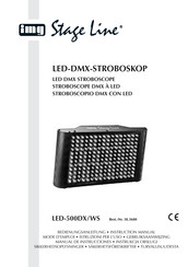 IMG STAGELINE LED-500WS Mode D'emploi