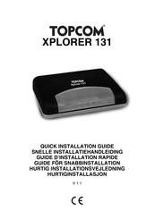 Topcom XPLORER 131 Guide D'installation Rapide