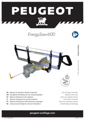 Peugeot EnergySaw-600 Manuel D'utilisation