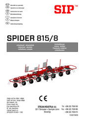 SIP SPIDER 815/8 Mode D'emploi