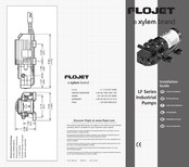 Xylem FLOJET LF Série Guide D'installation