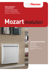 Thermor Mozart évolution Notice D'utilisation Et D'installation