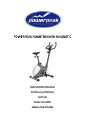 PowerPeak HOME TRAINER MAGNETIC Mode D'emploi