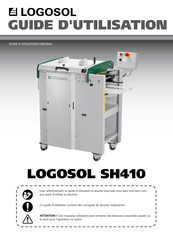 Logosol SH410 Guide D'utilisation