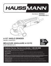 Haussmann 59595063 Guide D'utilisation