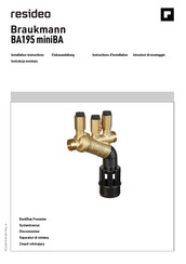 Braukmann BA195 miniBA Instructions D'installation