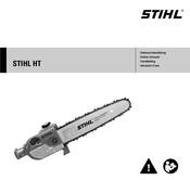 Stihl HT Série Notice D'emploi