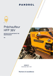 PANDROL HFP 36 Notice D'utilisation Et De Maintenance