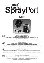 Earlex Spray Port HV7000 Instructions D'utilisation