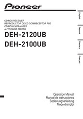 Pioneer DEH-2100UB Mode D'emploi