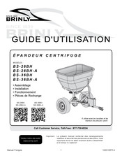 Brinly BS-36BH Guide D'utilisation