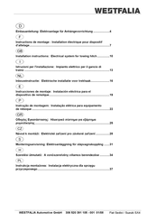 Westfalia 306 520 300 113 Instructions De Montage