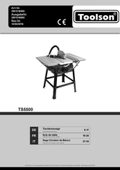 Toolson TS5500 Traduction De La Notice Originale