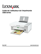 Lexmark X5320 Guide De L'utilisateur