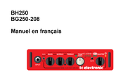 TC Electronic BG250-208 Mode D'emploi