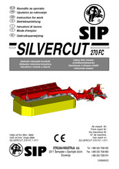 SIP SILVERCUT 270 FC Mode D'emploi