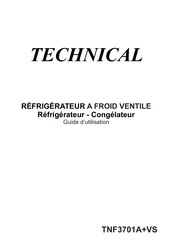 Technical TNF3701A+VS Guide D'utilisation