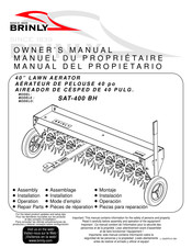 Brinly SAT-400 BH Manuel Du Propriétaire