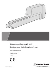THOMSON Electrak HD - B068 Série Manuel D'installation